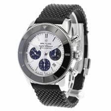 BREITLING Superocean Heritage AB0162 Automatic 44mm Silver;Black Chronograph