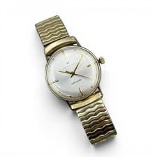 Vintage Hamilton Automatic 10K GF Wristwatch 1966 Dated MCM Mens Dress Watch