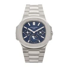 Patek Philippe Nautilus Perpetual Calendar Gold Auto 40mm Blue Dial 5740/1G-001