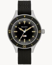 NEW BULOVA MIL SHIPS LIMITED EDITION AUTOMATIC SWISS MADE DIVER WATCH 98A265