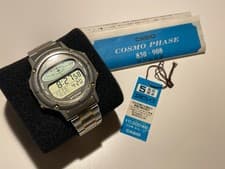VINTAGE CASIO COSMO PHASE CGW-90 MODULE {830}  1985 Digital Watch