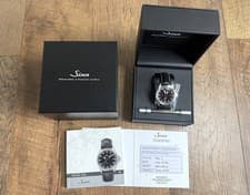 2025 Sinn 556i Automatic Black Dial Watch Box, Papers, and Accessories - Mint