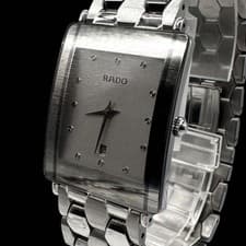 RADO DIASTAR Men's Quartz Watch 27mm Silver SS Battery Operated