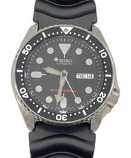 Seiko SKX007J 7S26-0020 Diver 200m Automatic Black Dial Mens Watch Japan Made