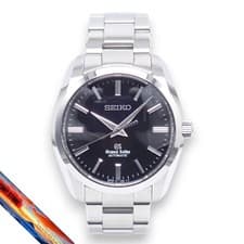 Seiko Grand Seiko SBGR101 9S6100B0 Stainless Steel Automatic Black Dial