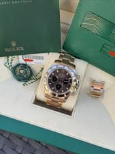 Rolex  Daytona Ref. 116505 • Everose Gold • Chocolate Dial • Full Set 2022