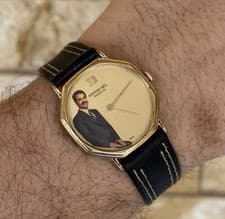 Raymond Weil Geneve Manual Wind 32mm 1970s Boxed Ultra Rare SADDAM HUSSEIN dial