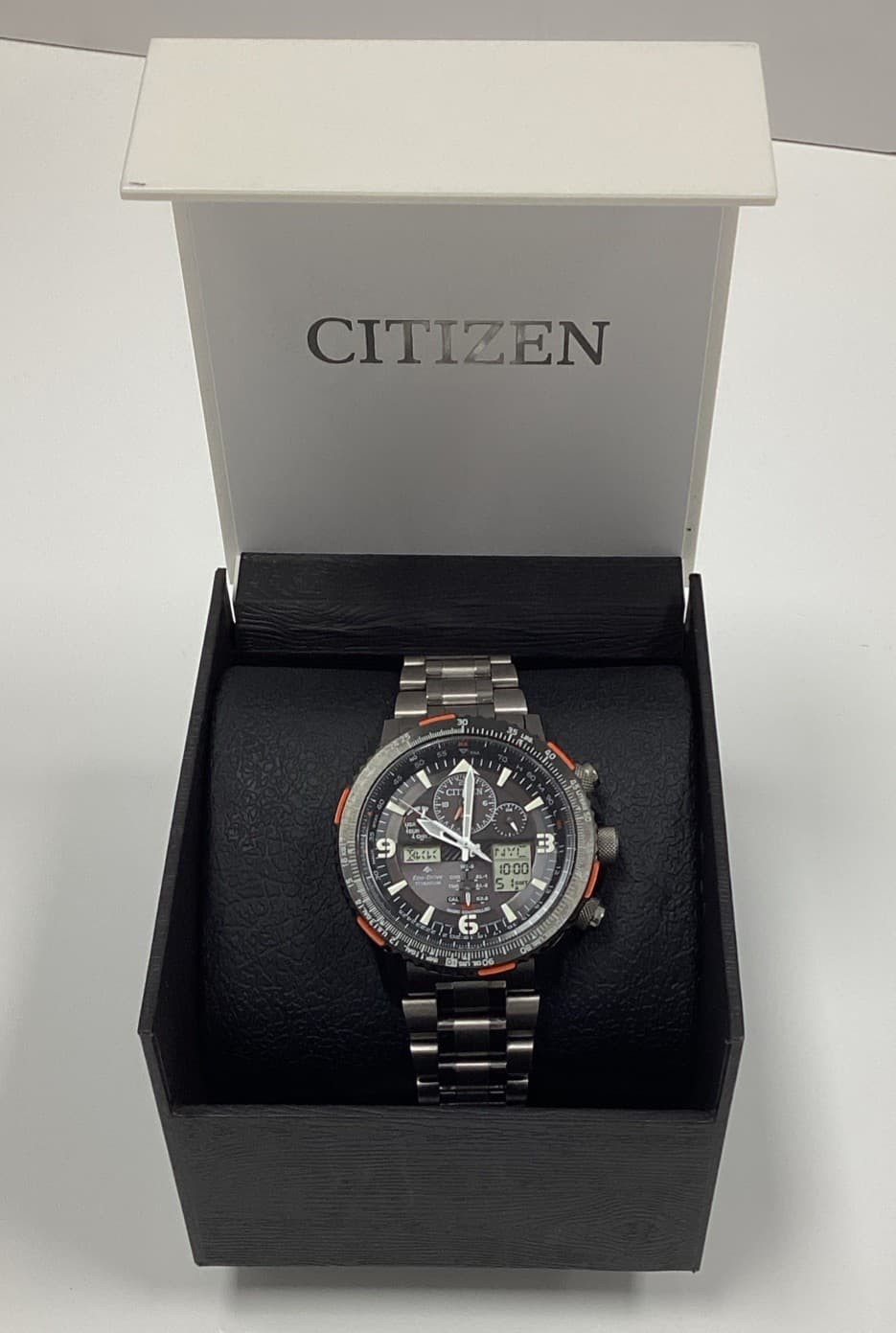 Citizen Men's Promaster Skyhawk A-T Eco Drive Titanium Watch JY8108-53E