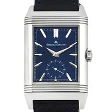 JAEGER-LECOULTRE Reverso Tribute Duo Q3988482 ManualWinding Blue Dial Men Wa...