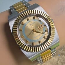 Vintage WITTNAUER men's automatic watch ref:1004-W100 day/date 1970s