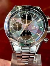 TAG HEUER Carrera CV201P BA0794 Calibre 16 Black Shell 41mm Automatic