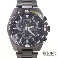 Citizen Promaster Eco Drive GPS Satellite Used Watch Black Stainless Steel From
