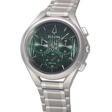 Miura Bulova BULOVA Curve Chronograph 96A297 Quartz