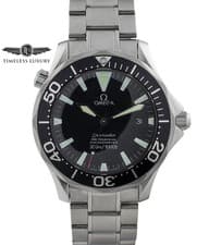 2004 Omega Seamaster Professional 300m 2254.50.00 Black Dial EXCELLENT w/ Papers