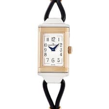 JAEGER LECOULTRE Reverso One Cordonne Q3264520/200.D.47 Women's Quartz #HD328
