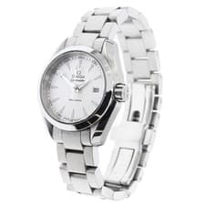 OMEGA SEAMASTER AQUATERRA 231.10.30.60.02.001 30mm SS Silver Dial Date #C1702