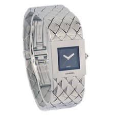 Chanel Matelasse Quartz Watch Stainless Steel Watch