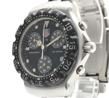 【Exc+4】 TAG HEUER Formula 1 571.513T Black Chronograph Men's Quartz Watch