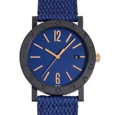 BVLGARI Bulgari Bulgari Solo tempo BB41C3BSVD/MB blue Dial