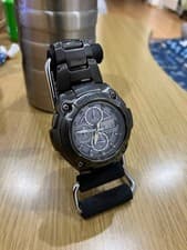 Exc+5 CASIO G-SHOCK MRG-7100BJ-1 AJF Radio-Controlled Solar Watch With Box