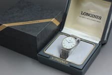 BOX【N MINT】 Longines La Grande Classique de L4.635.4 Roman Qz Men's Watch JAPAN