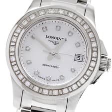 LONGINES L3.158.0 Conquest Quartz Women's Watch From Japan G0425