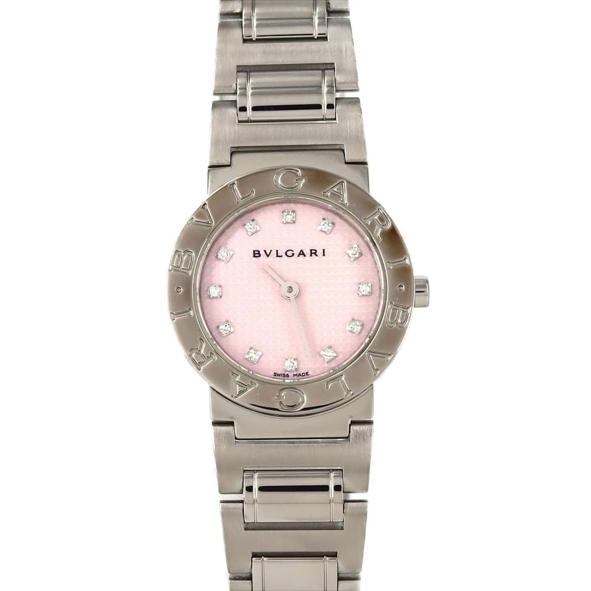 Authentic Bvlgari Bvlgari Bvlgari 12P JAPAN LIMITED BB26 Stainless Steel/BB2...