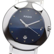 RADO Diastar 129.0531.3 Date blue Dial Quartz Men's Watch_952982