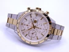 TAG HEUER - Carrera Chronograph Stainless & 18K Yellow Gold Men's Watch CV2050-1