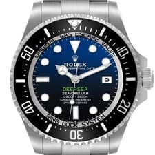 Rolex Seadweller Deepsea Steel Cameron D-Blue Dial Mens Watch 136660 Box Card