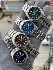lots Of 4 Seiko 5 Different Dails Call 7009 Automatic Wrist Watchs Japan
