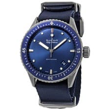 Blancpain Fifty Fathoms Bathyscaphe Automatic Blue Dial Mens Watch5000-0240-NAOA