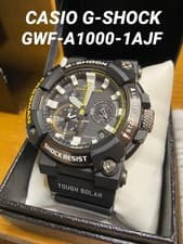 CASIO G-SHOCK MEN'S WATCH GWF-A1000-1AJF BLACK W/BOX TESTED JAPAN USED F/S