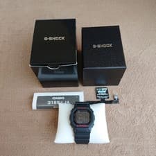 G-Shock 35th Anniversary Limited Edition Black & Red Series GW-5000HR-1JF