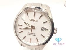 SEIKO Presage Automatic Men’s Watch SARX115 Titanium White Dial Silver Band