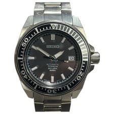 SEIKO Diver 200m Automatic Men s Watch 7S25 00D0 Dial Black Scuba Black Samurai