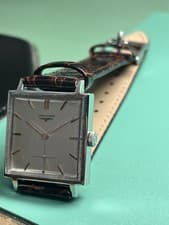 Longines Mens Vintage Manual Wind Square Watch