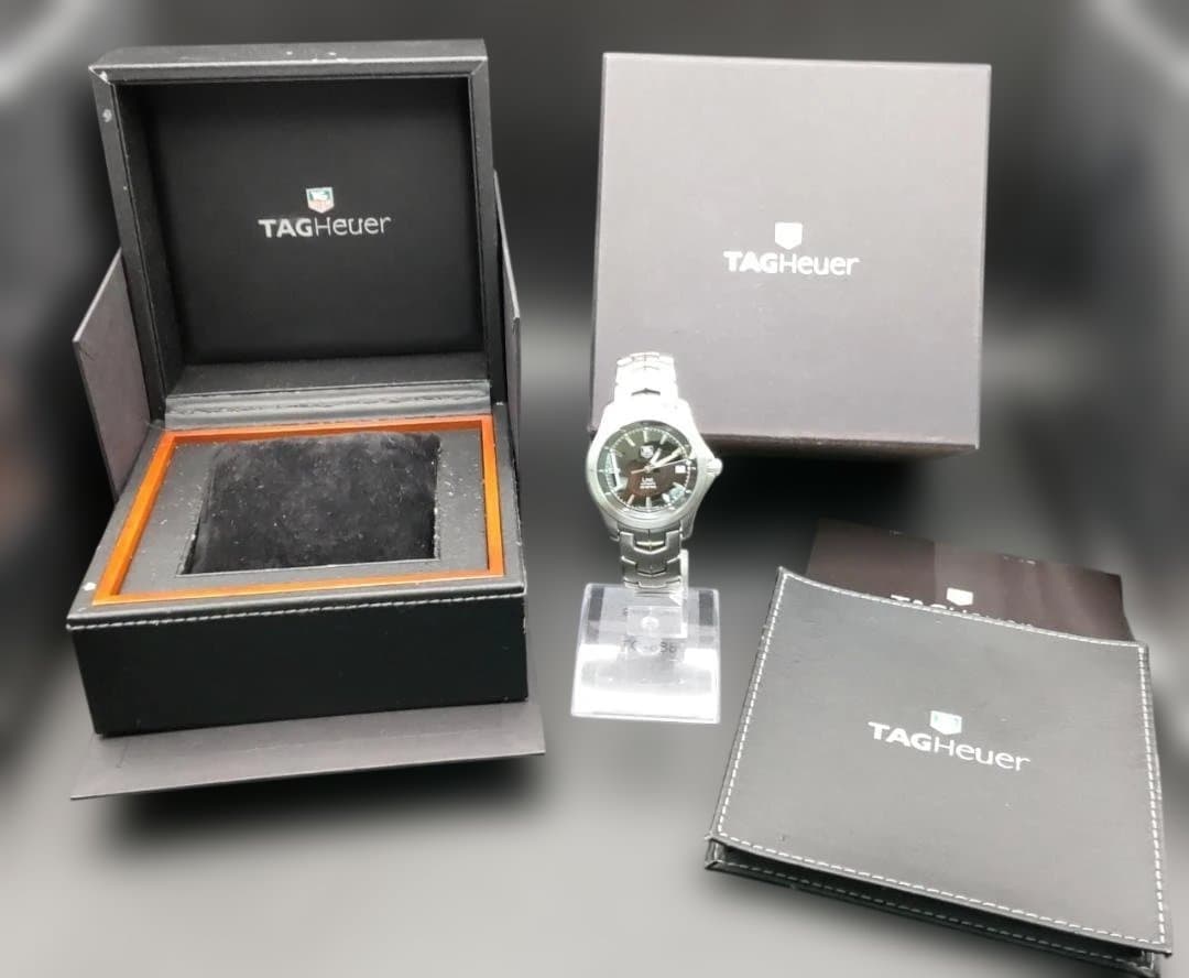 TAG Heuer Link Automatic Watch WJF2110 Black Dial 200m Diver