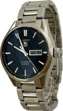 Tag Heuer Carrera Calibre 5 WAR201A-1.BA0723 Auto Mens Watch Excellent A6306