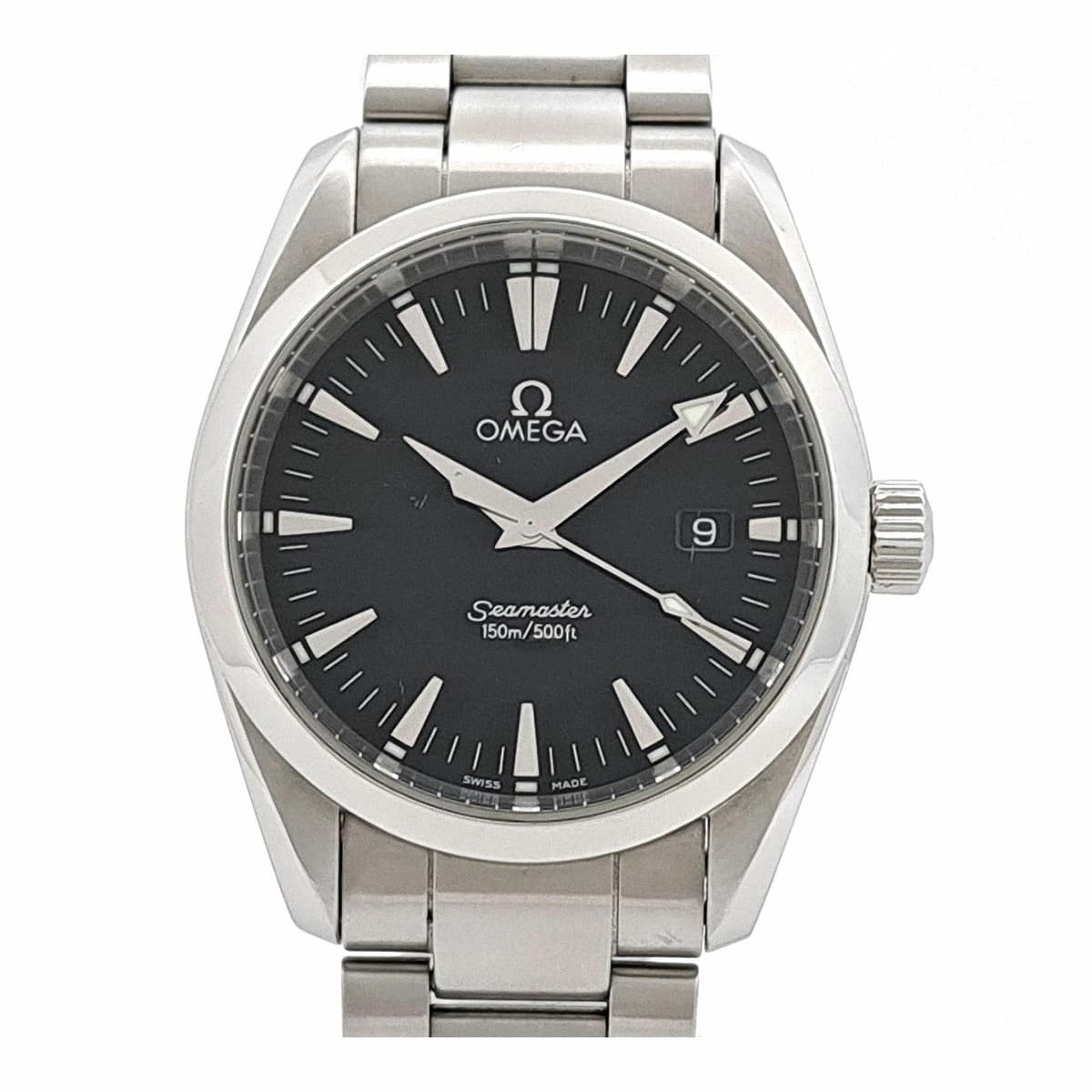 Omega Seamaster Aqua Terra 2518.50 Quartz Men's Boys OMEGA Used Watch black