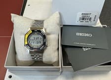 Seiko Rotocall Quartz Chronograph Digital Dial Men's Watch SMGG17 Brand New