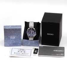 SEIKO 5 Sports SKX Sports Style GMT SBSC003 Blue Men's Watch New in Box