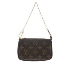 Used Louis Vuitton M58009 SF5102 Ladies Accessory Pouch Monogram Brown Monogram