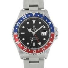 ROLEX Gmt Master Ii 16710 Black Case Size 40 x 40 mm Men's Used Watch #311231