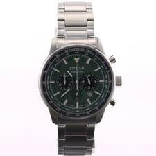 Citizen Eco-Drive Chronograph Green Dial 44mm CA4500-91X