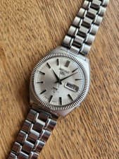 Seiko 5 Deluxe Automatic 60s-70s Rare Fluted Bezel Vintage Used