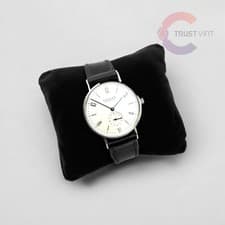 NOMOS Tangente Date Manual Wind Transparent Caseback Rare Watch Japan