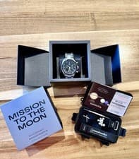 Omega X Swatch Mission To The Moon Moonswatch Watch Authentic With Receipt
