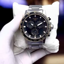 New Tissot T-Sport Supersport Mens T125.617.21.051.00 Chrono Quartz Watch 45.5mm