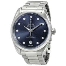 Omega Seamaster Aqua Terra Automatic Diamond  Watch 220.10.38.20.53.001